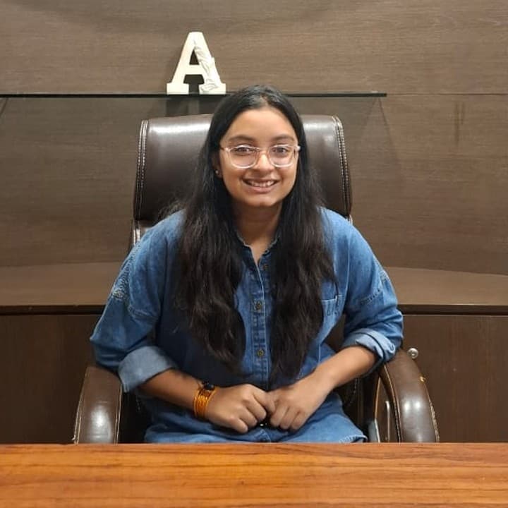 Portrait of Adhya Kulshreshtha, Founder & Creative Director at MIKU Creation